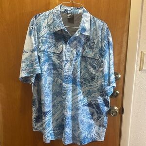 Ocean Coast Fishing shirt Size 2XL